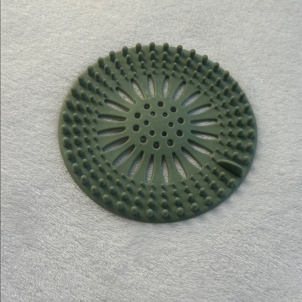 Green Silicone Drain Cover